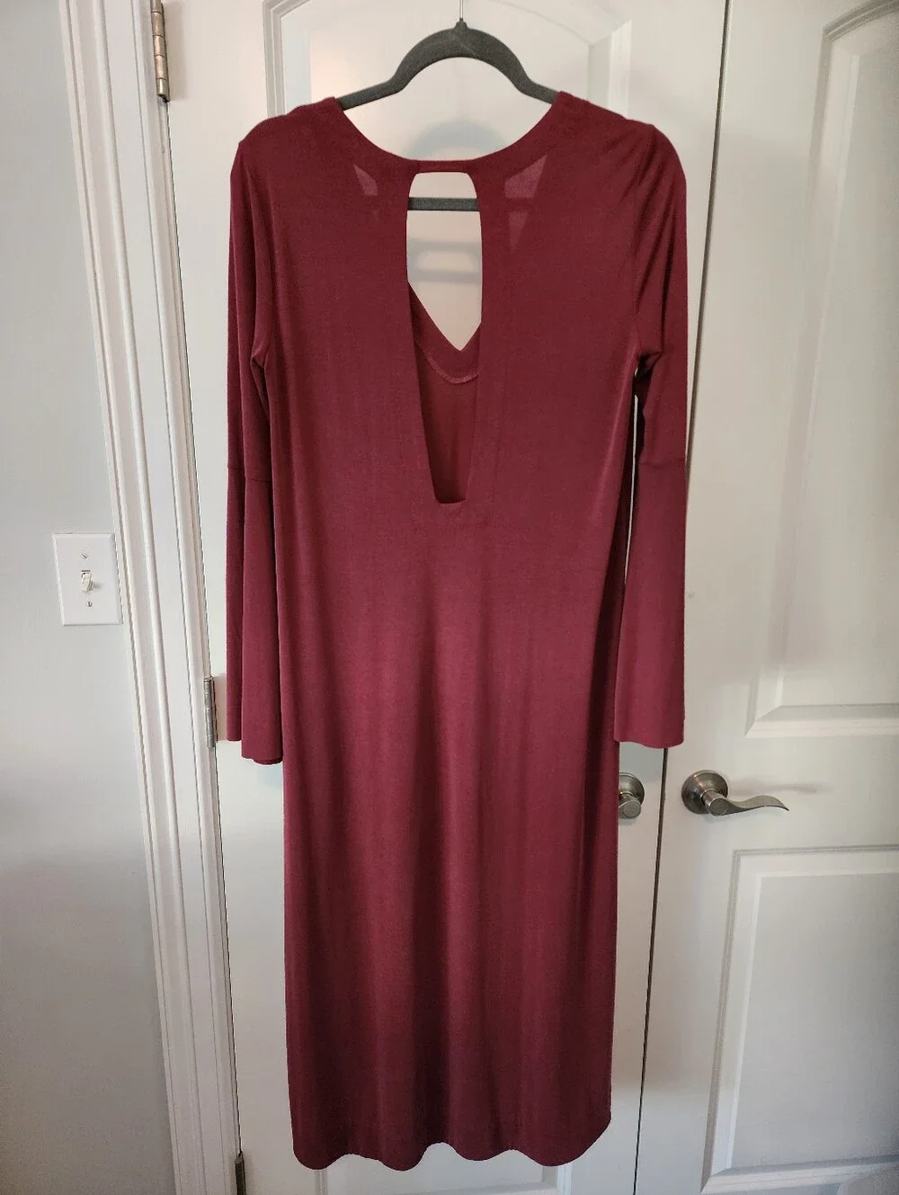 Free People Burgandy Dress